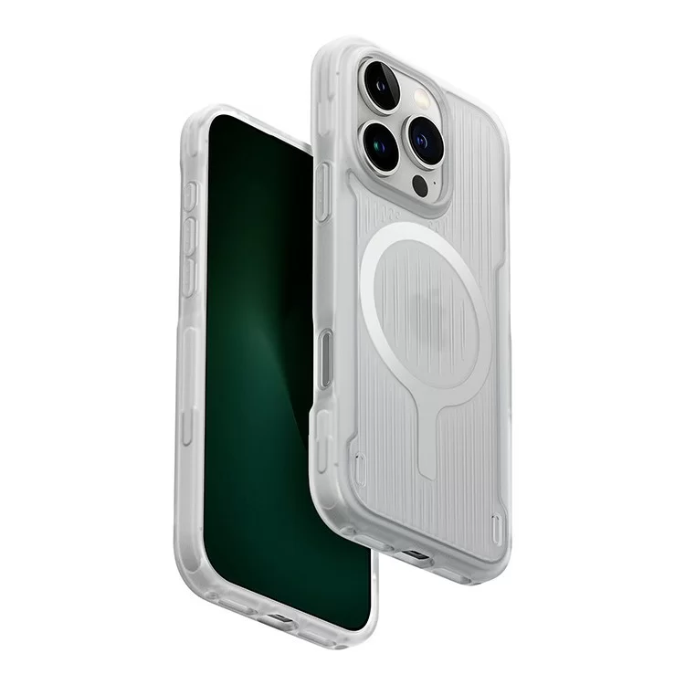 Чехол Uniq Combat LifePro Active для iPhone 16 Pro Белый светящийся (MagSafe) Чехол Uniq Combat LifePro Active для iPhone 16 Pro Белый светящийся (MagSafe)
