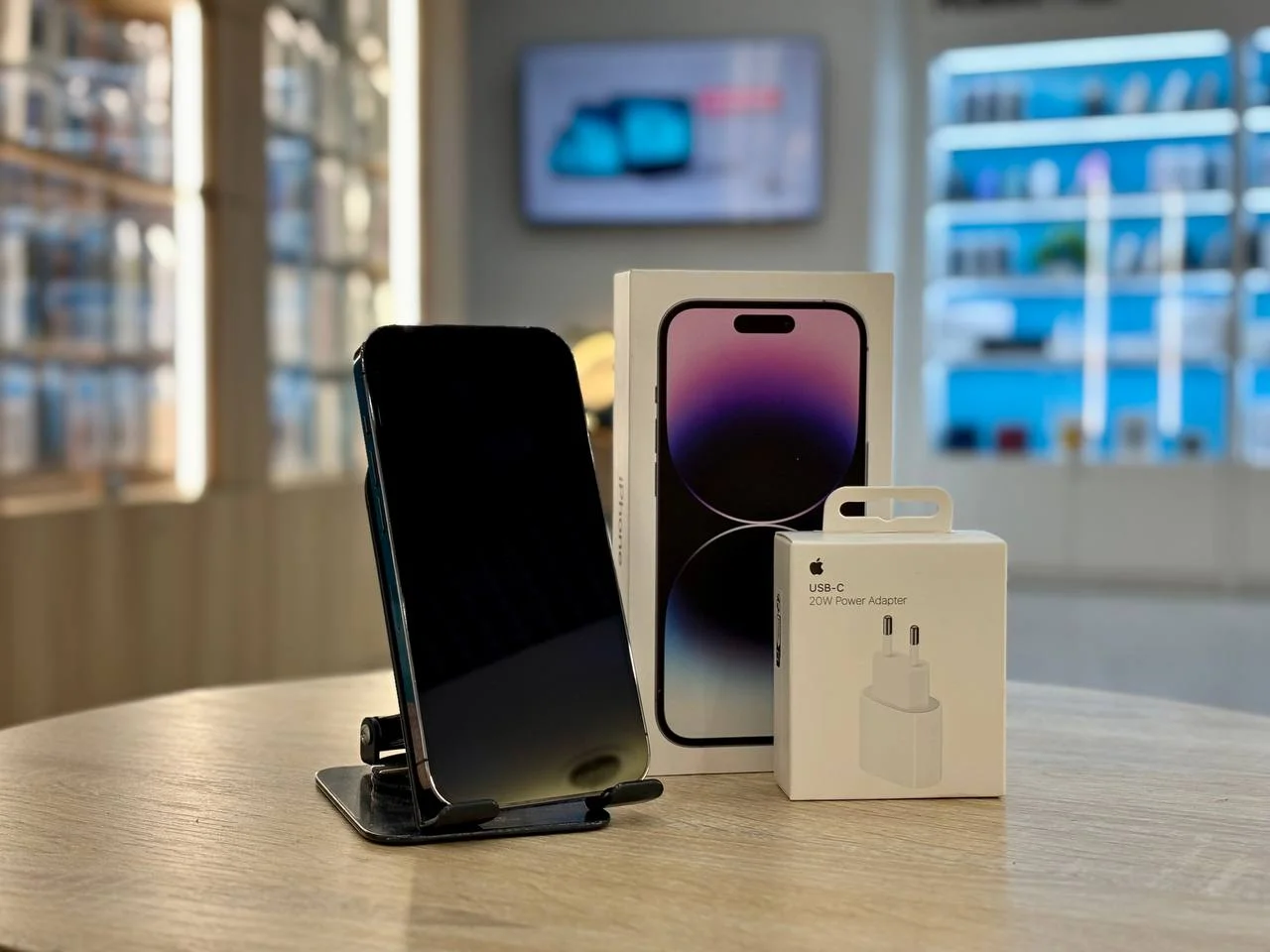 Смартфон Apple iPhone 14 Pro, Темно-фиолетовый, 128 ГБ / 9606*