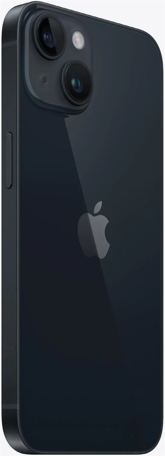 Смартфон Apple iPhone 14 Plus, Dual: nano SIM + eSIM, 256 ГБ, Полуночно чёрный