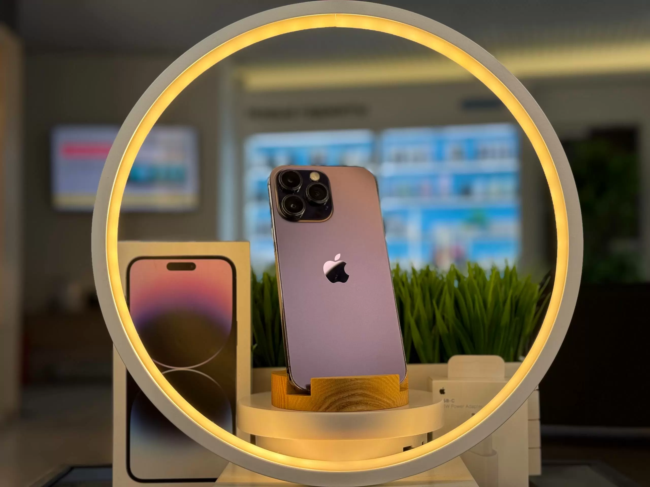 Смартфон Apple iPhone 14 Pro Max Dual eSIM, Темно-фиолетовый, 128 ГБ / 7253*