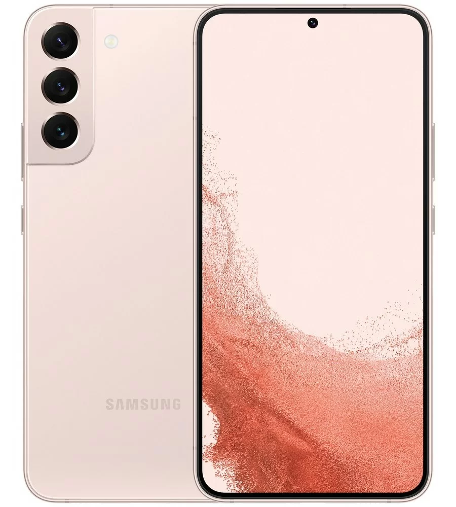 Смартфон Samsung Galaxy S22 Exynos 8/128 ГБ, розовый (SM-S901B)