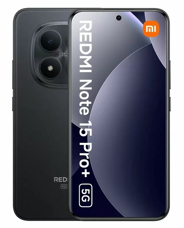 Смартфон Xiaomi Redmi Note 15 Pro Plus 5G, 12/512 ГБ, Black (чёрный)