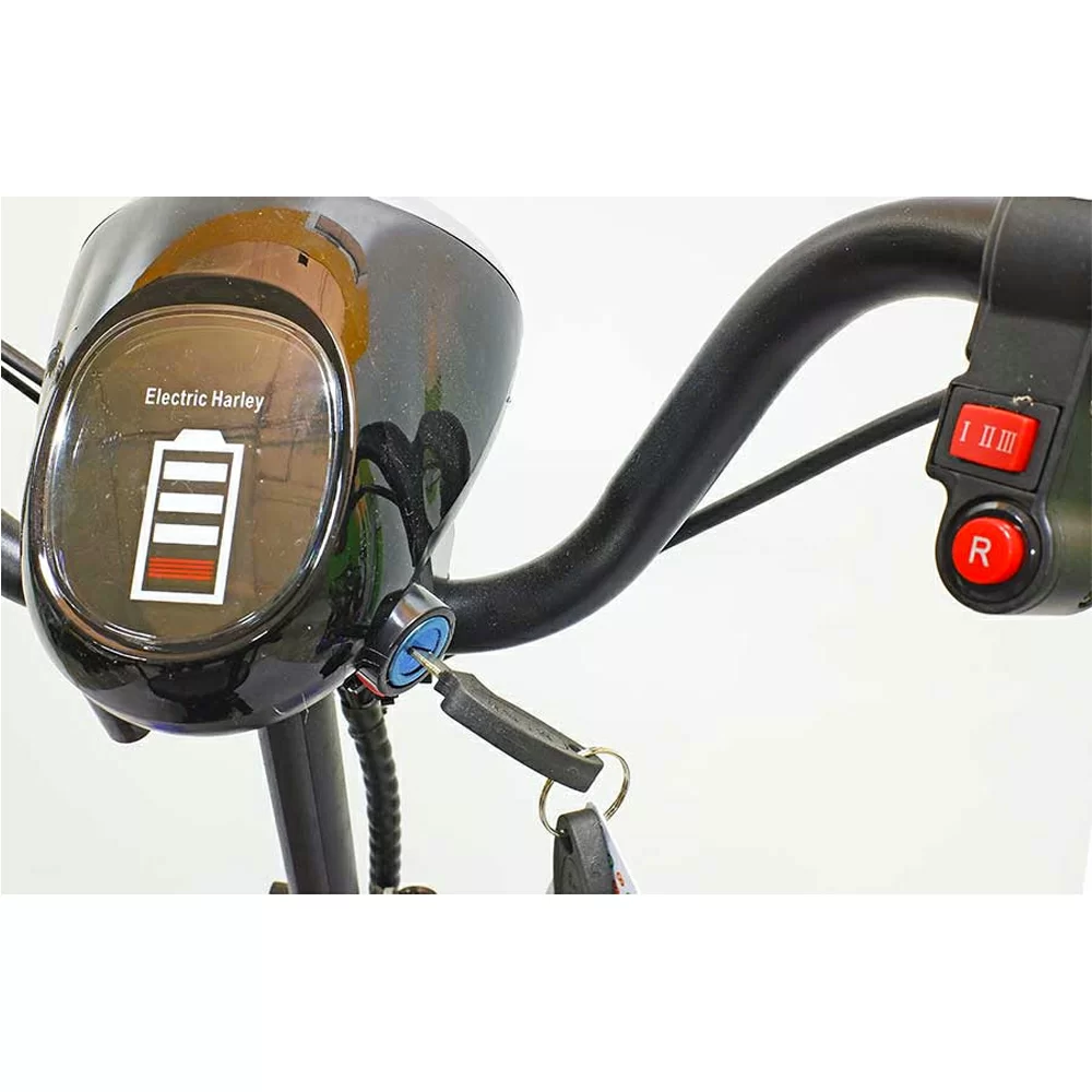 Электротрицикл GreenCamel Кольт 501, Синий Электротрицикл GreenCamel Кольт 501, Синий