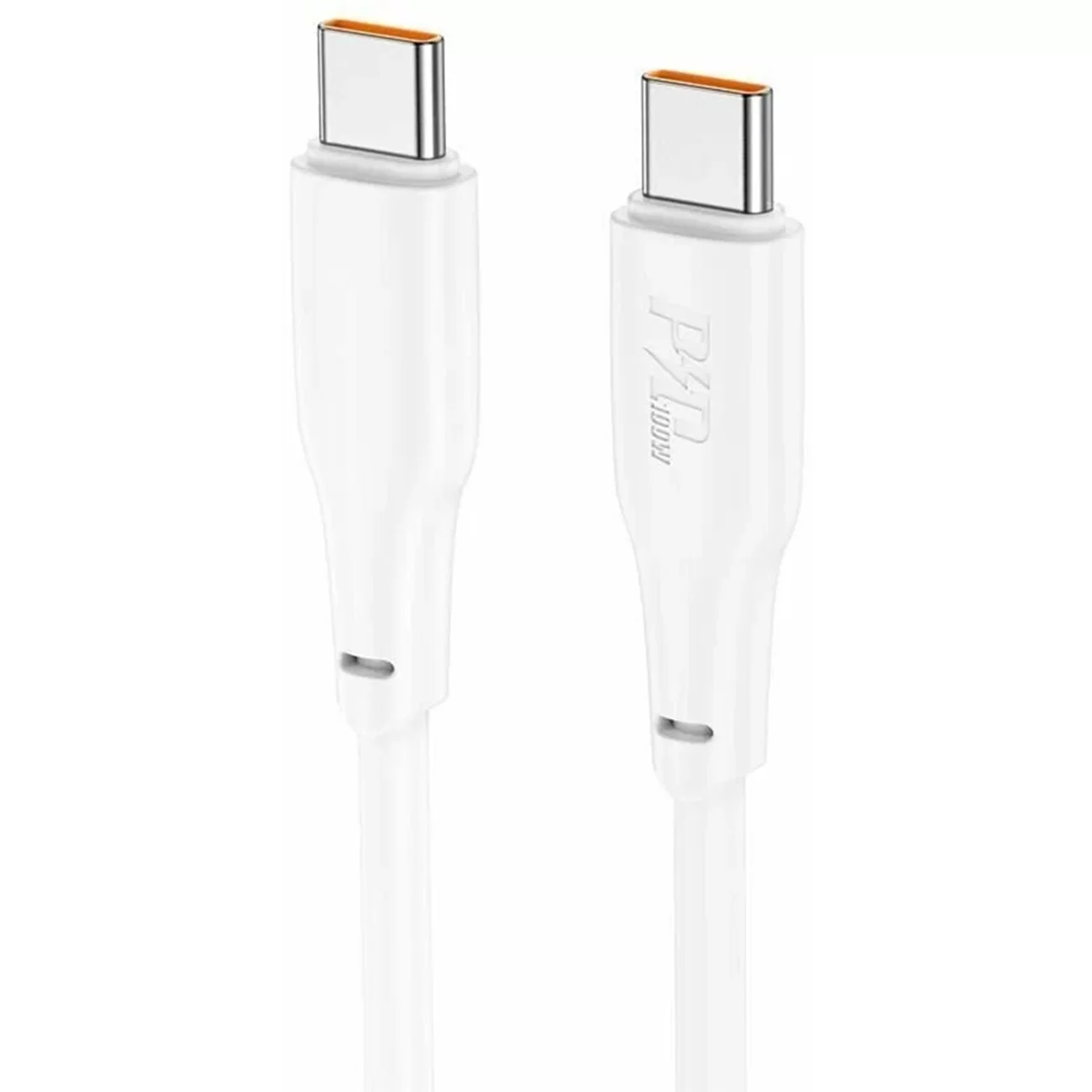 Кабель Hoco X93 Force, Type-C — Type-C, 2 м, 100Вт, белый