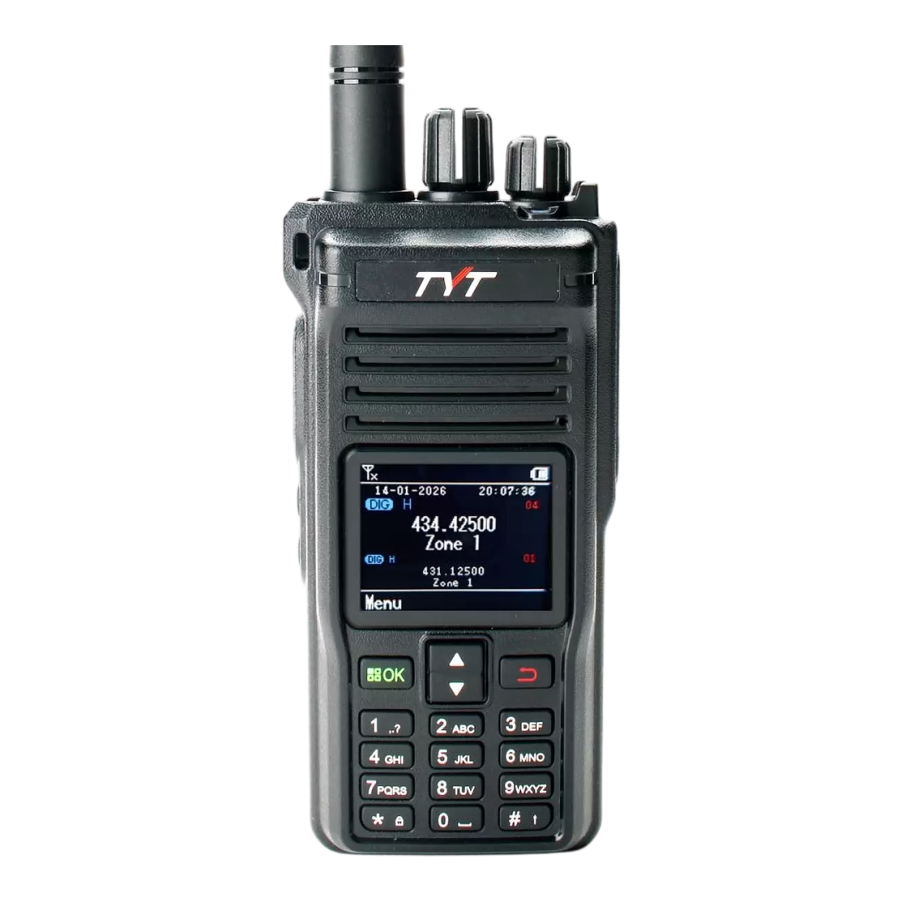 Цифро-аналоговая портативная радиостанция TYT MD-UV990 DMR 10W AES-256