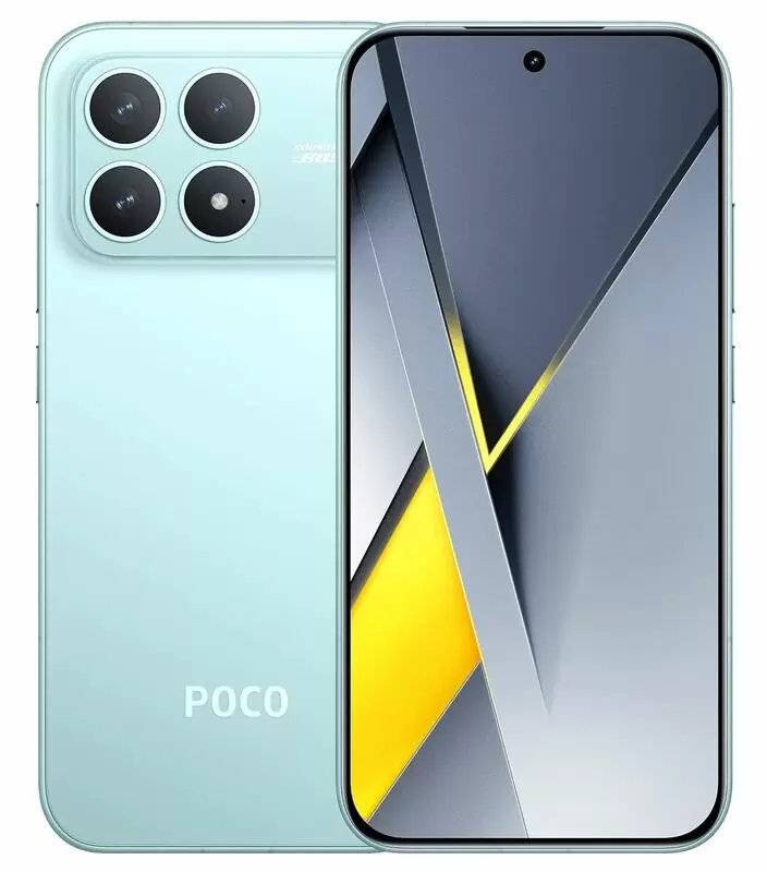 Смартфон Xiaomi POCO F8 Pro, 12/512 ГБ, Blue (синий)