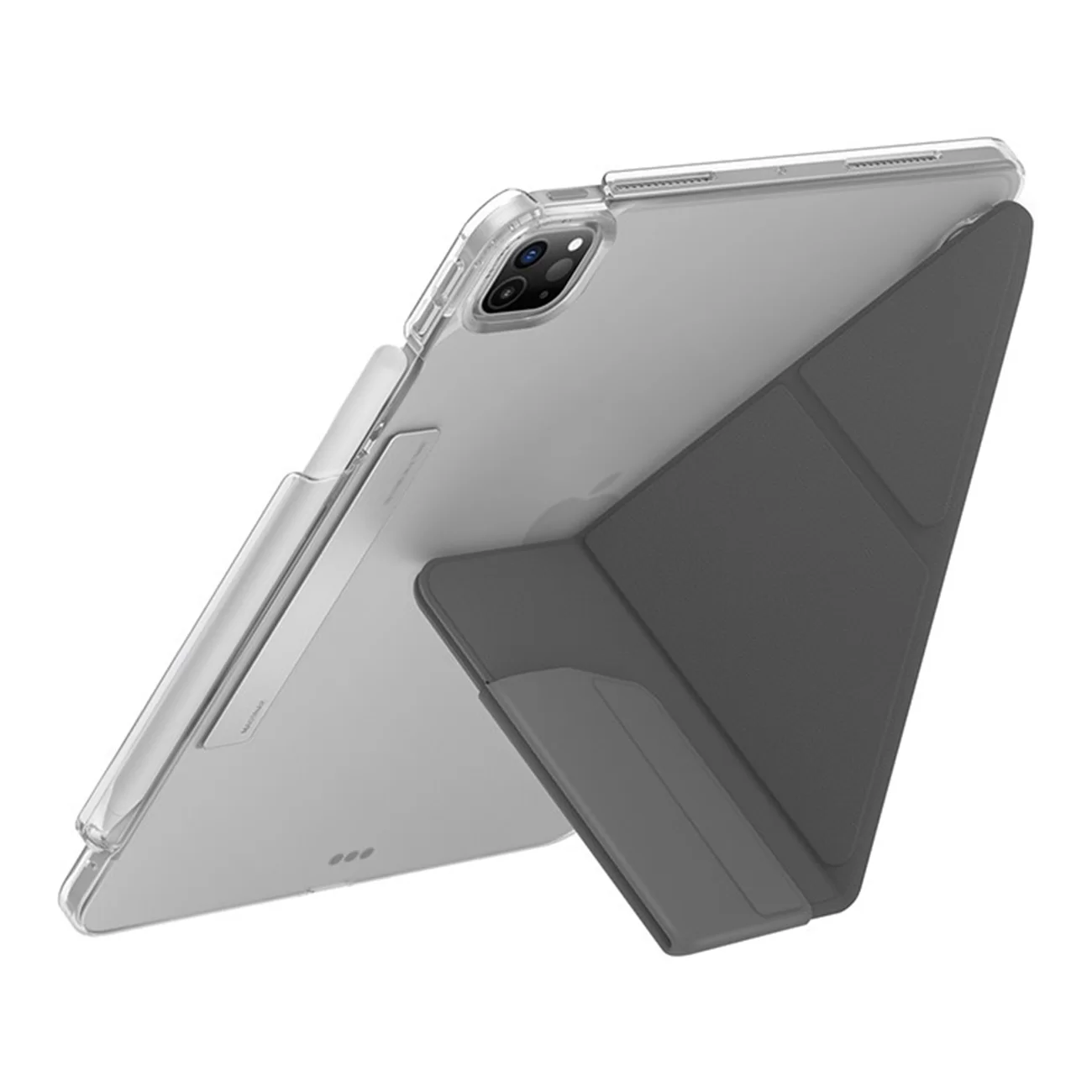 Чехол Uniq для iPad Pro 13 (2024) Camden Click Rhino Grey Чехол Uniq для iPad Pro 13 (2024) Camden Click Rhino Grey