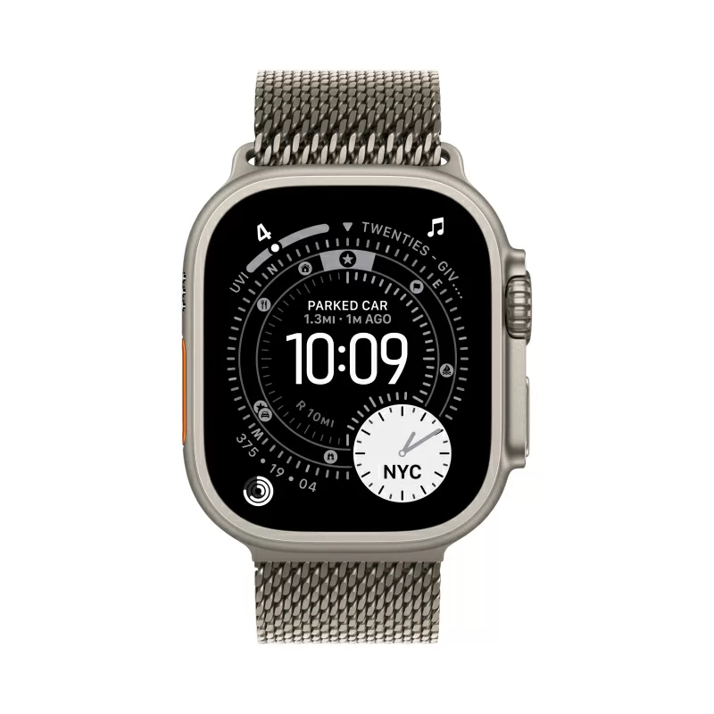 Смарт-часы Apple Watch Series 11, 42 мм, Natural Titanium (натуральный титан), GPS + Cellular