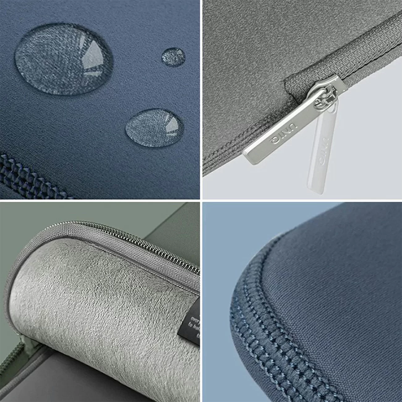 Чехол Uniq для ноутбуков 14", Cyprus Neoprene Laptop sleeve, Меланжевый серый Чехол Uniq для ноутбуков 14", Cyprus Neoprene Laptop sleeve, Меланжевый серый