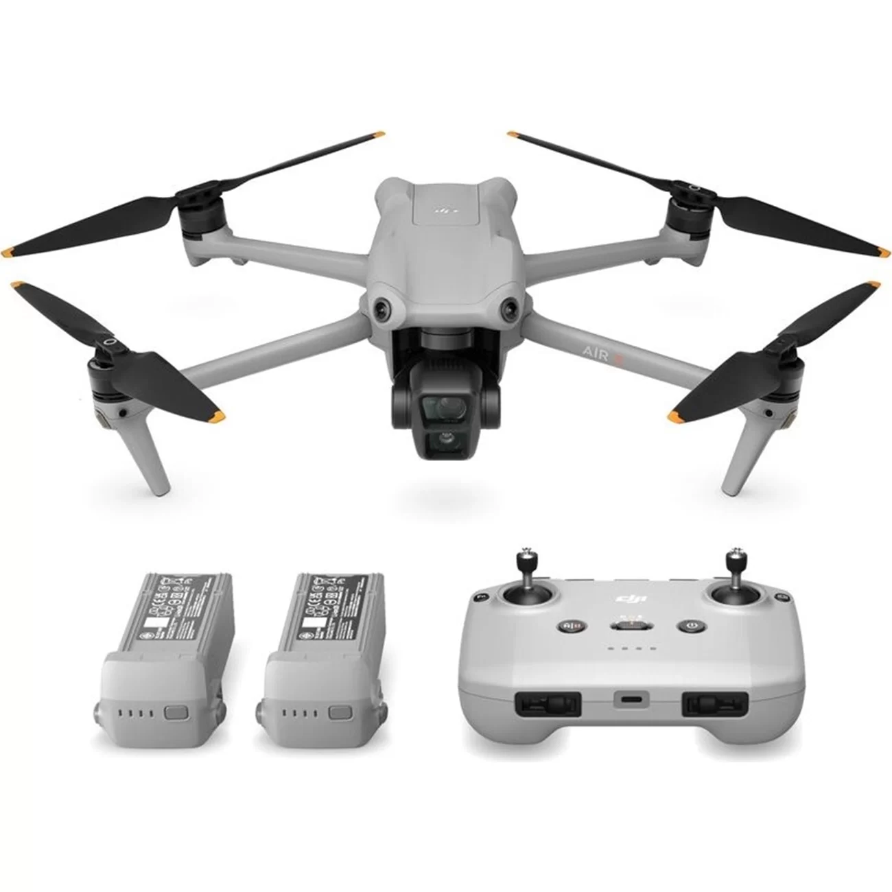 Квадрокоптер DJI Air 3 Fly More Combo, пульт DJI RC-N2 Квадрокоптер DJI Air 3 Fly More Combo, пульт DJI RC-N2