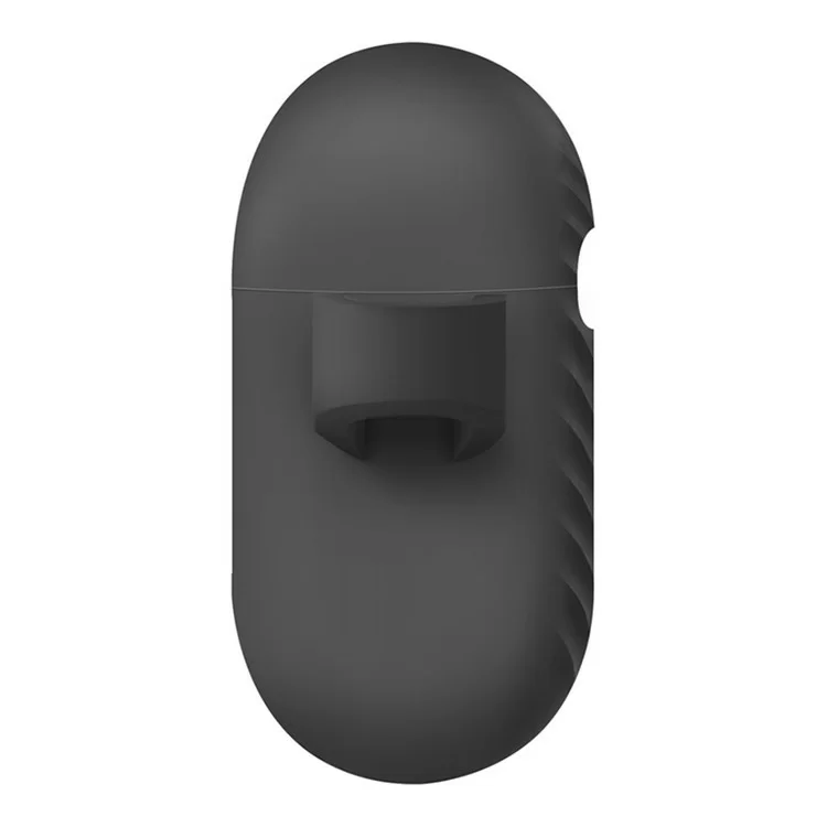 Чехол Uniq Vencer Silicone с карабином и ремешком для AirPods 3 Серый Чехол Uniq Vencer Silicone с карабином и ремешком для AirPods 3 Серый