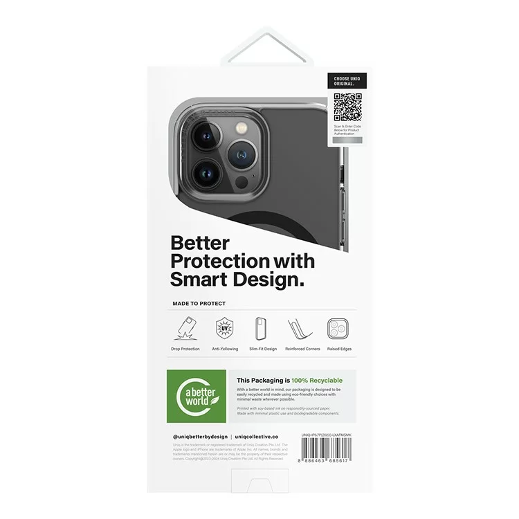 Чехол Uniq LifePro Xtreme AF для iPhone 15 Pro Матовый серый (MagSafe) Чехол Uniq LifePro Xtreme AF для iPhone 15 Pro Матовый серый (MagSafe)