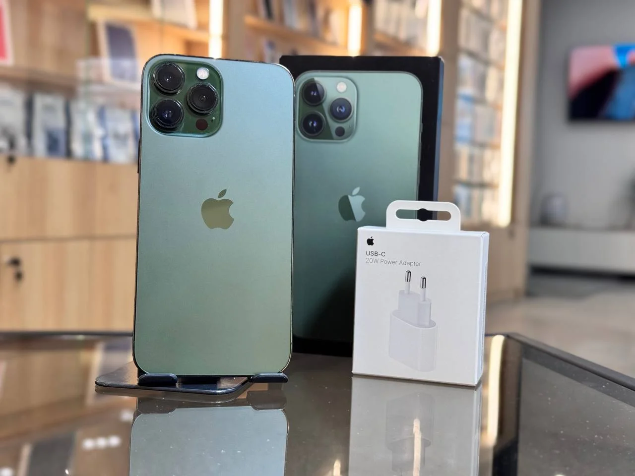Смартфон Apple iPhone 13 Pro Max, Зелёный, 128 ГБ / 0541*