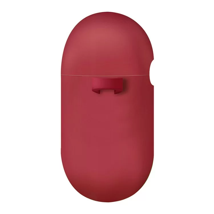 Чехол Uniq NEXO Liquid Silicone с карабином и спортивными крючками для AirPods 3 Коралловый