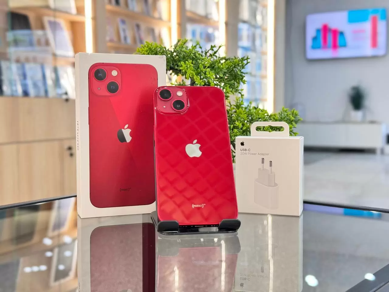 Смартфон Apple iPhone 13, Красный, 128 ГБ / 9981*