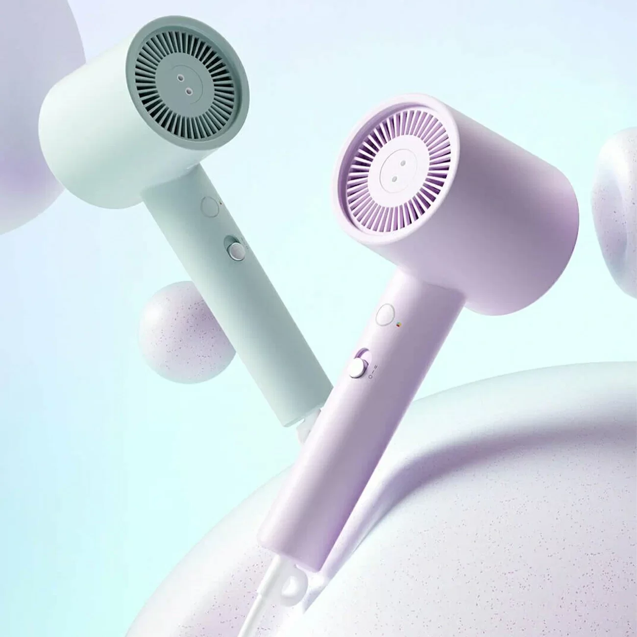 Фен с отрицательными ионами Mijia H301 Розовый