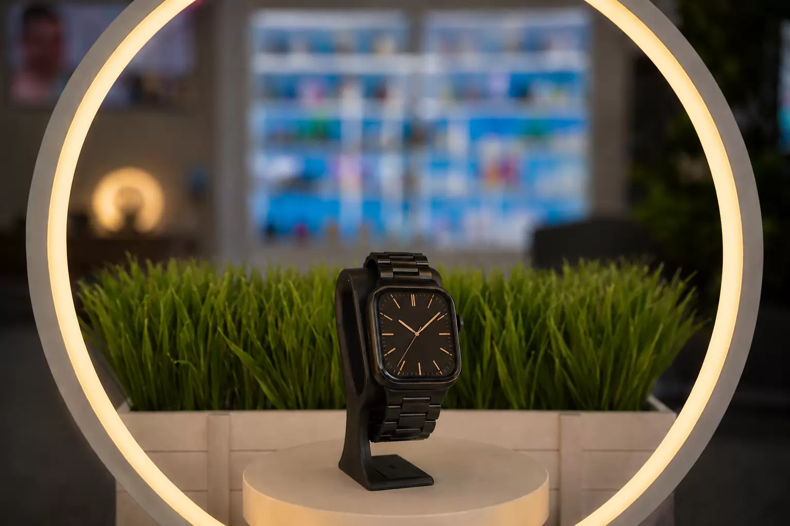 Смарт Часы Apple Watch S7, Чёрный, 45mm / XPW1*