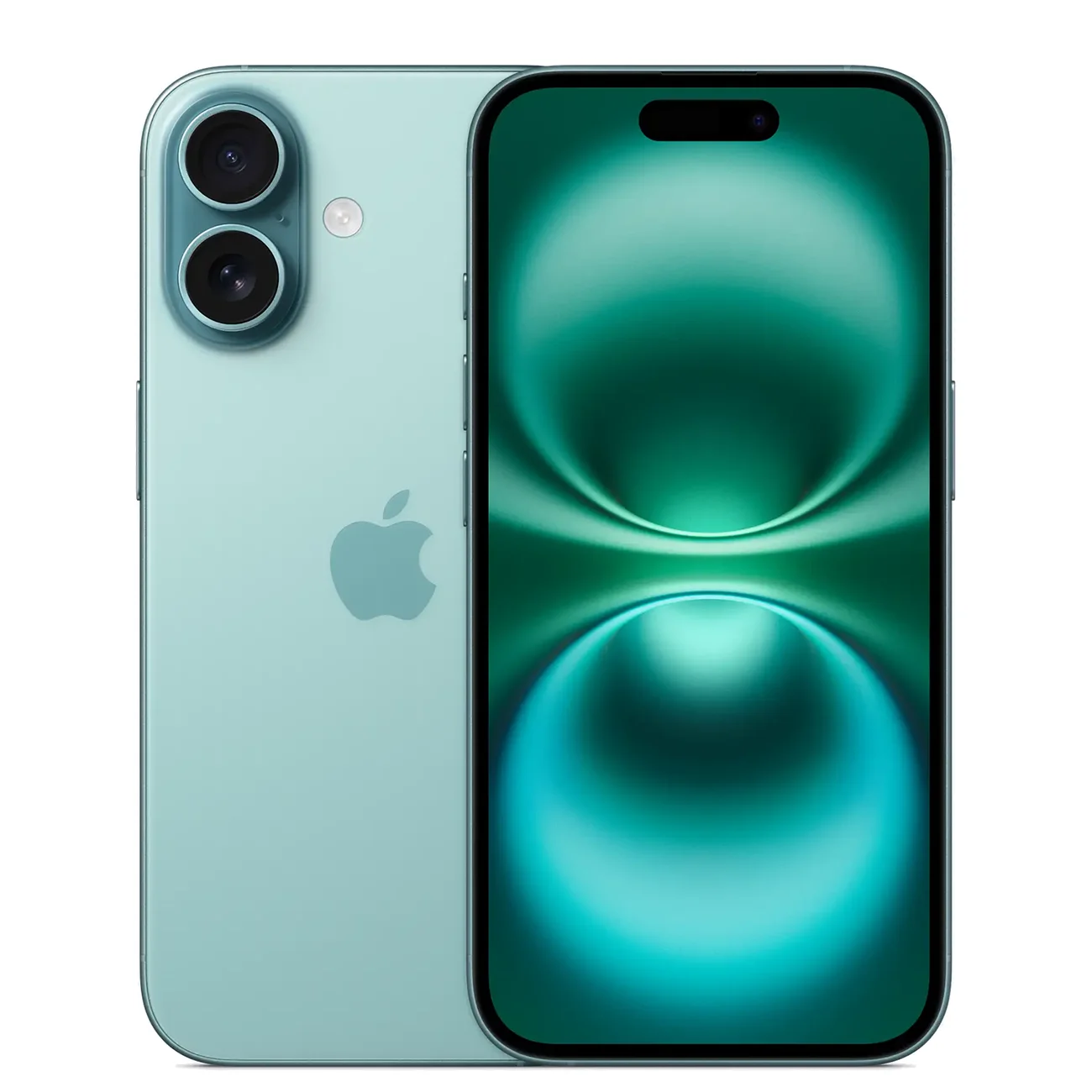 Смартфон iPhone 16 128 ГБ Бирюзовый, Dual: nano SIM + eSIM
