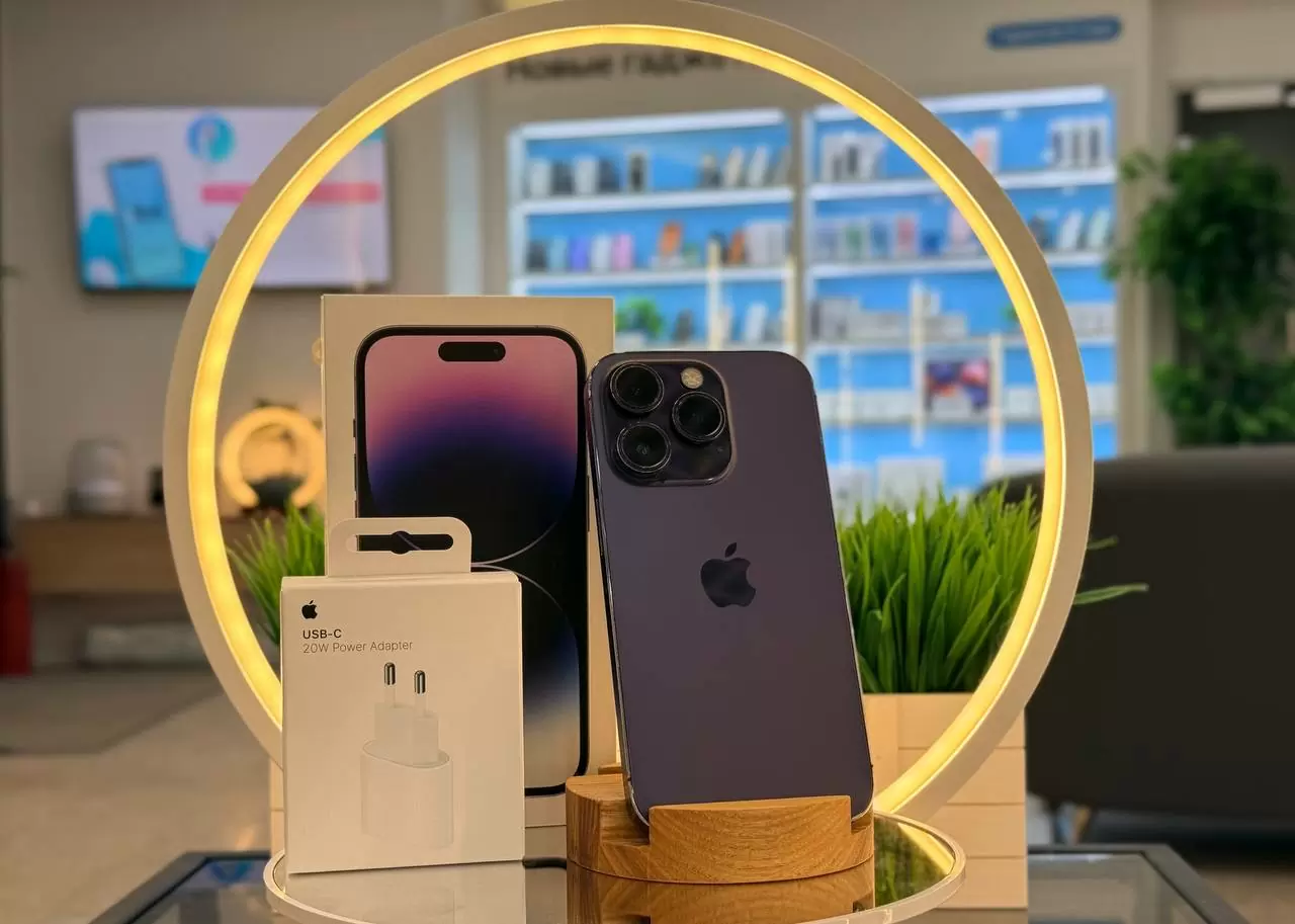 Смартфон Apple iPhone 14 Pro, Темно-фиолетовый, 256 ГБ / 9559*