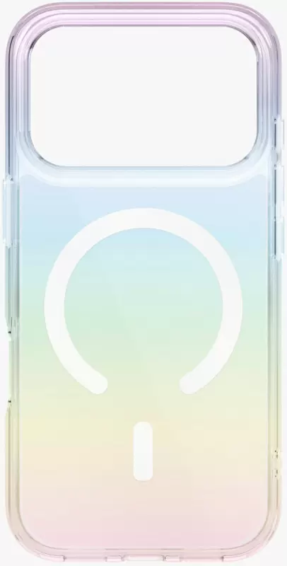 Чехол Uniq Iridescia (holographic) для Apple iPhone 17 Pro, Holo Quartz (голографический кварц), MagSafe