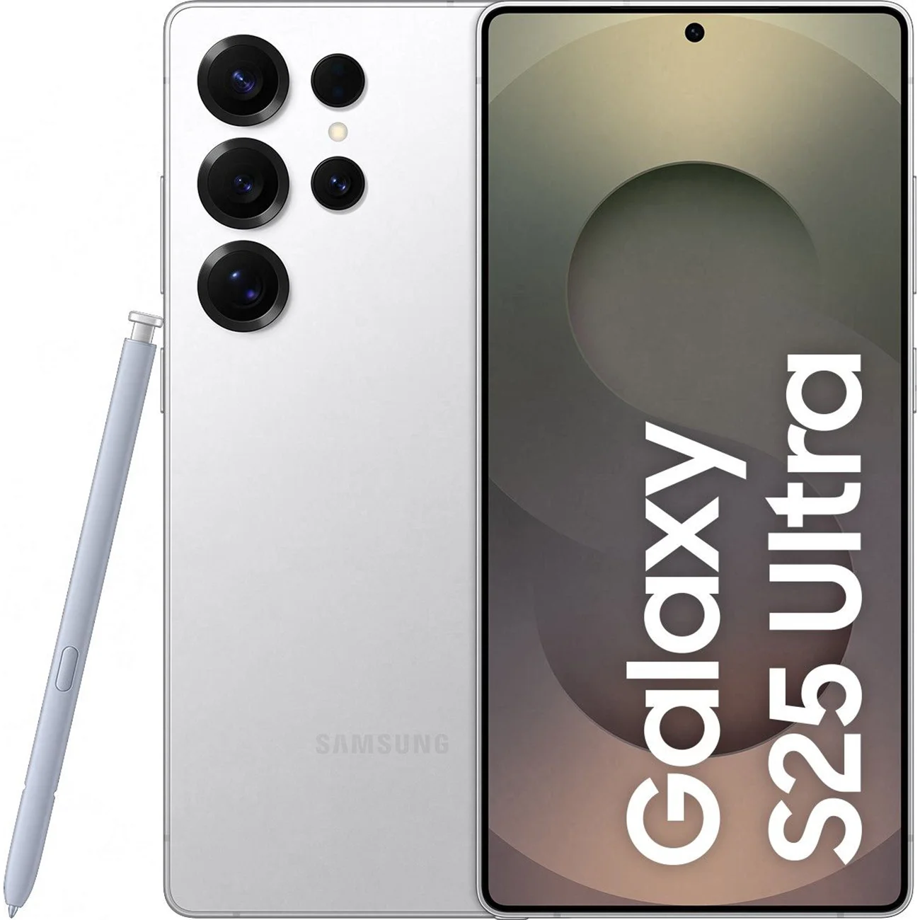 Смартфон Samsung Galaxy S25 Ultra, 12/256 ГБ, бело-серебристый титан