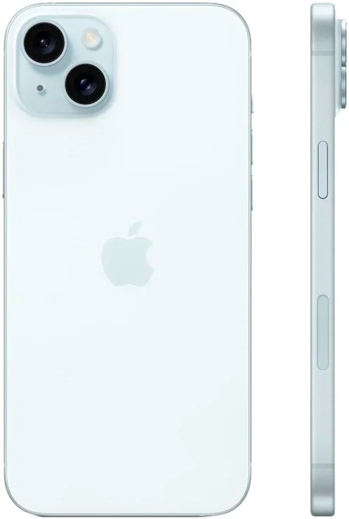 Смартфон Apple iPhone 15 Plus, Dual: nano SIM + eSIM, 256 ГБ, Голубой