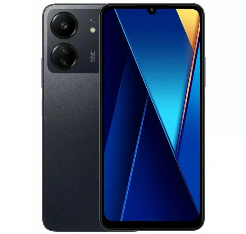 Смартфон Xiaomi POCO C65, 8/256 ГБ, чёрный