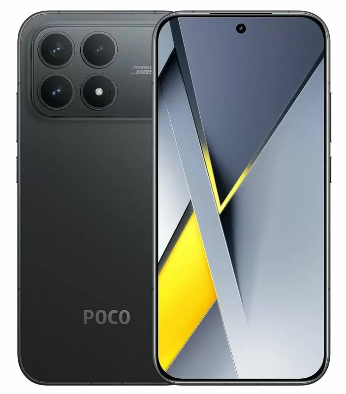 Смартфон Xiaomi POCO F8 Pro, 12/512 ГБ, Black (чёрный)