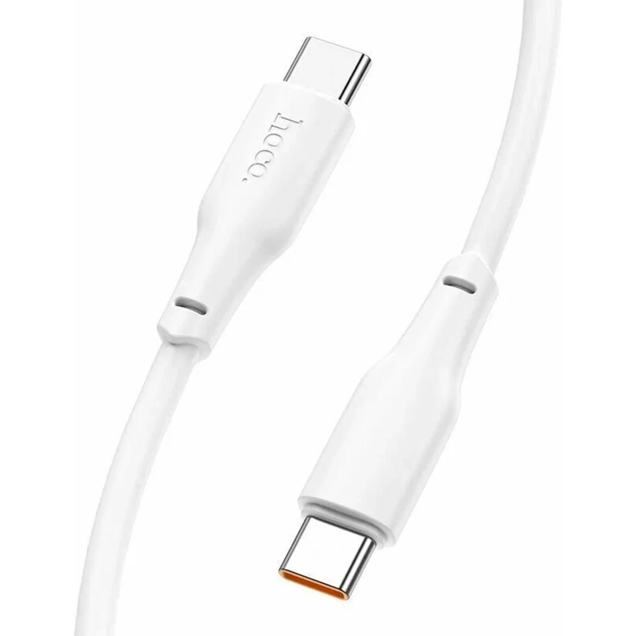 Кабель Hoco X93 Force, Type-C — Type-C, 2 м, 100Вт, белый