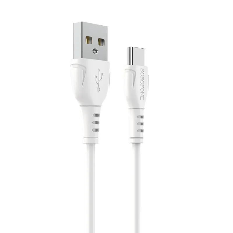 Кабель USB-A — USB-C, 2 м (Borofone) Кабель USB-A — USB-C, 2 м (Borofone)