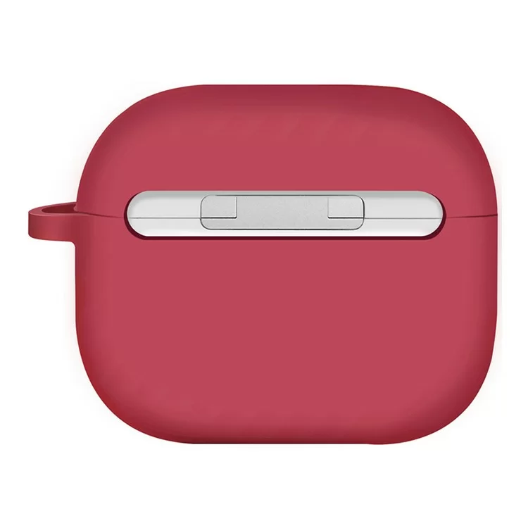 Чехол Uniq NEXO Liquid Silicone с карабином и спортивными крючками для AirPods 3 Коралловый