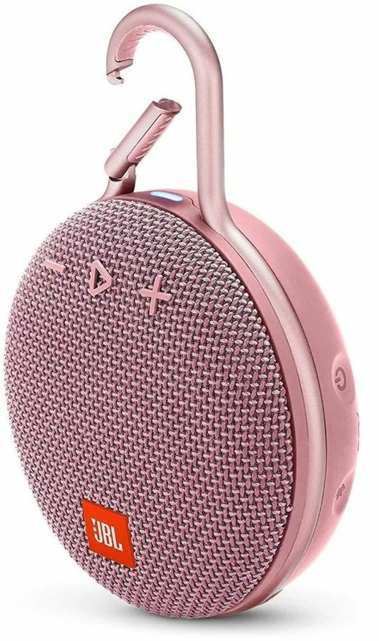 Портативная акустика JBL Clip 3, розовый