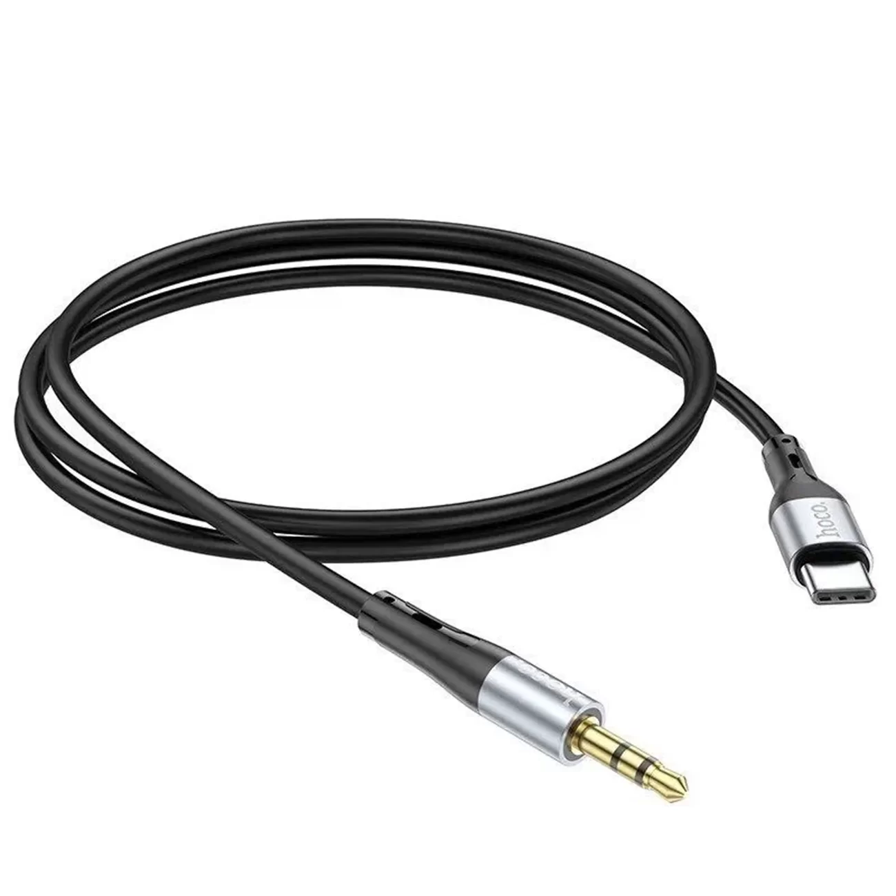 Кабель Hoco UPA22, Type-C 3,5 мм AUX (TRS), 1 м, чёрный