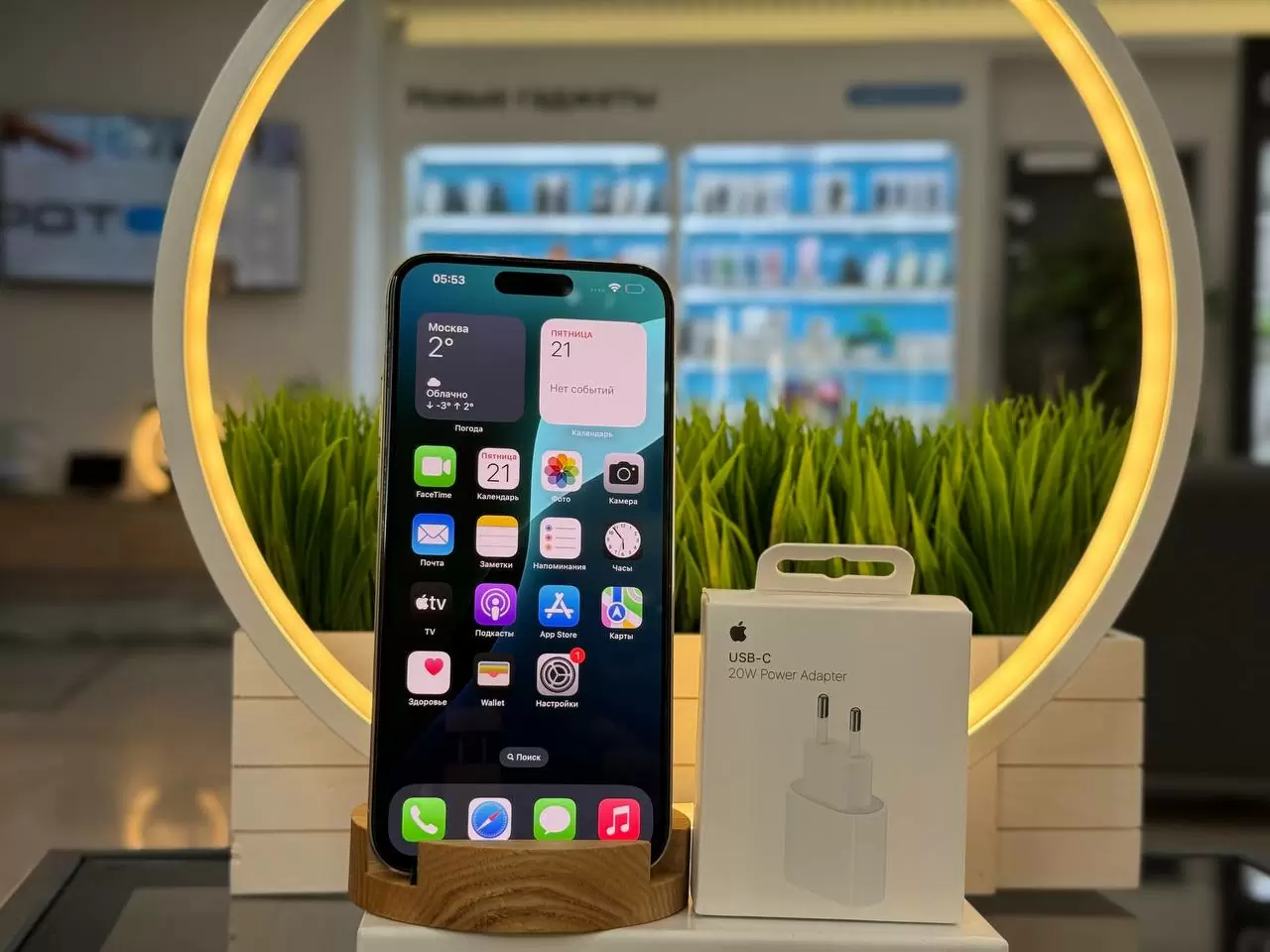 Смартфон Apple iPhone 16 Pro Max Dual eSIM, Белый титан, 256 ГБ / 4178*