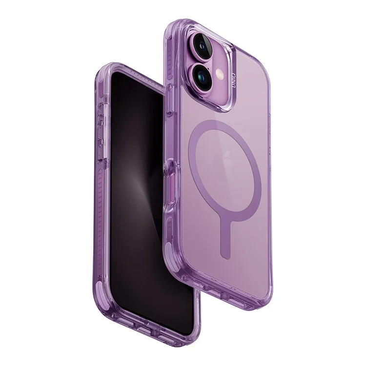 Чехол Uniq Combat Life для iPhone 16 Виноградно-розовый (MagSafe) Чехол Uniq Combat Life для iPhone 16 Виноградно-розовый (MagSafe)