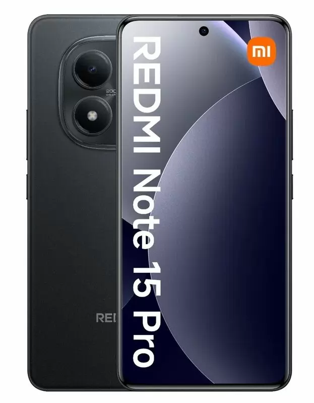 Смартфон Xiaomi Redmi Note 15 Pro 4G, 12/512 ГБ, Black (чёрный)