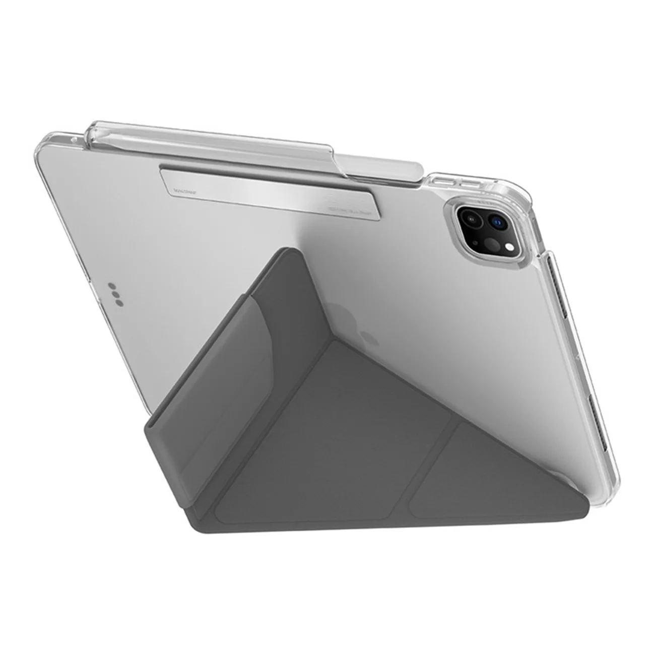 Чехол Uniq для iPad Pro 13 (2024) Camden Click Rhino Grey Чехол Uniq для iPad Pro 13 (2024) Camden Click Rhino Grey