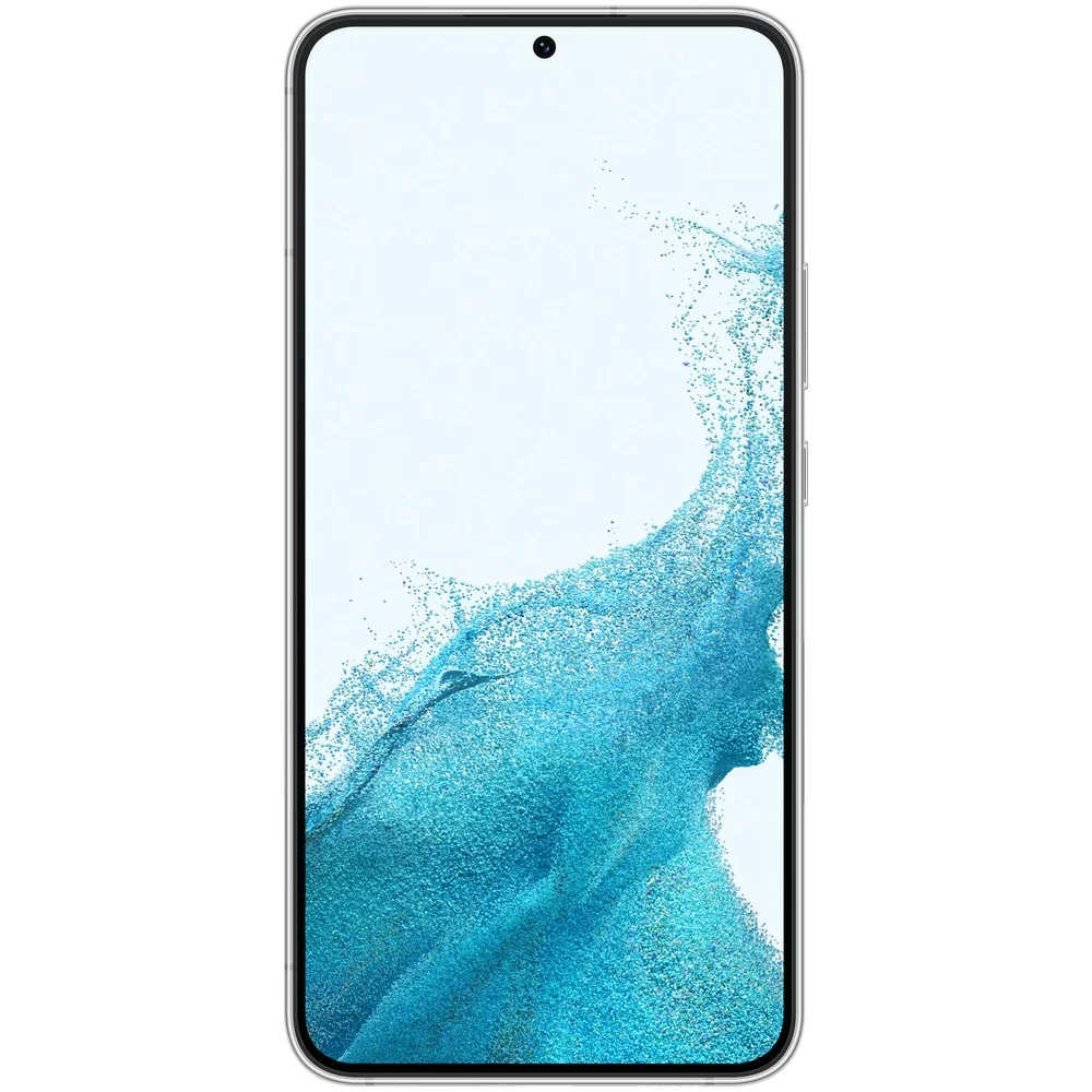 Смартфон Samsung Galaxy S22 Snapdragon 8/256 ГБ, 2SIM, белый фантом (SM-S901E)