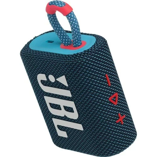 Портативная акустика JBL Go 3, сине-розовый Портативная акустика JBL Go 3, сине-розовый