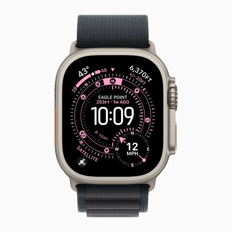 Смарт-часы Apple Watch Ultra 3, 49 мм, ремешок Alpine Loop, Натуральный титан / Natural Titanium Смарт-часы Apple Watch Ultra 3, 49 мм, ремешок Alpine Loop, Натуральный титан / Natural Titanium