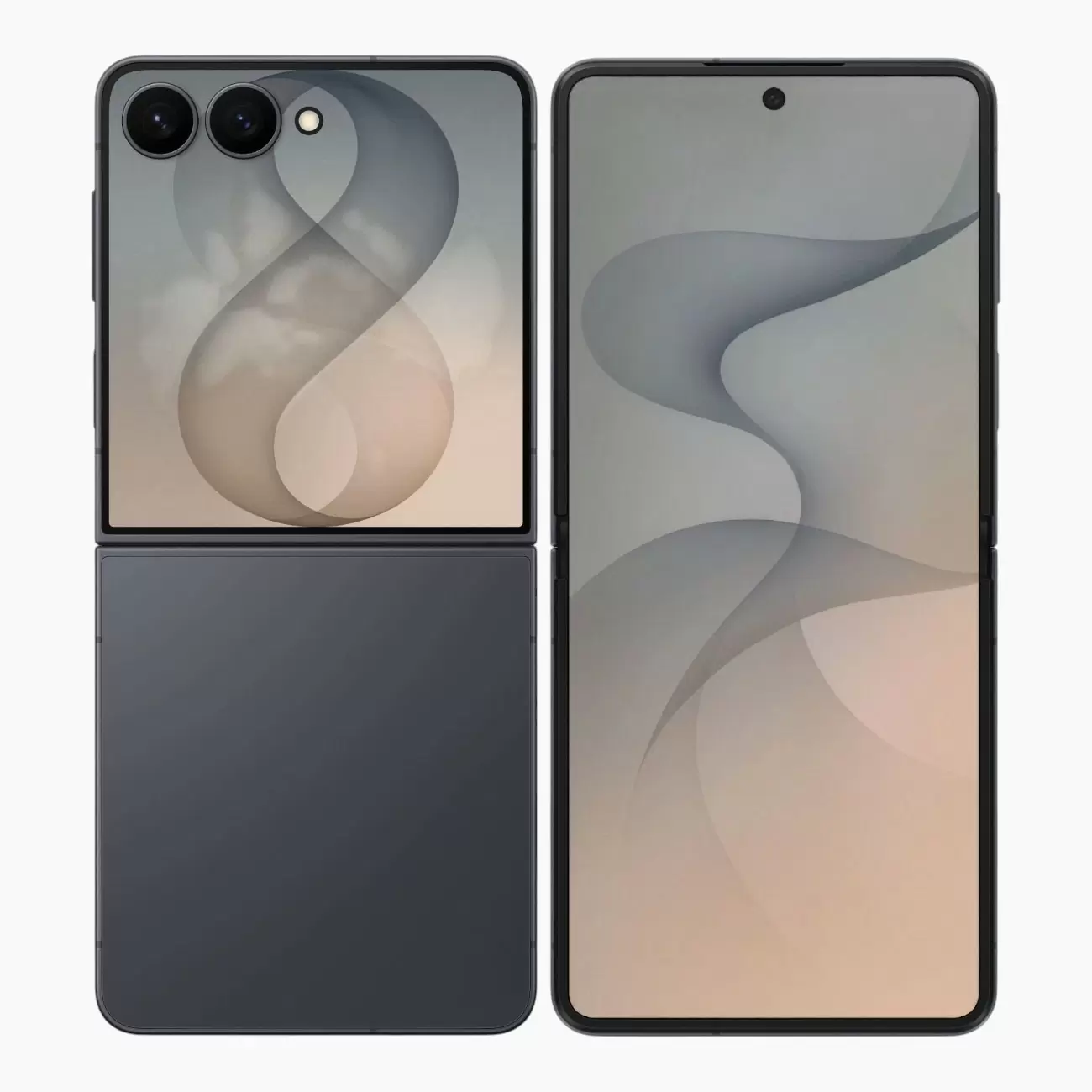 Смартфон Samsung Galaxy Z Flip8, 12/512 ГБ, Graphite (графитовый)