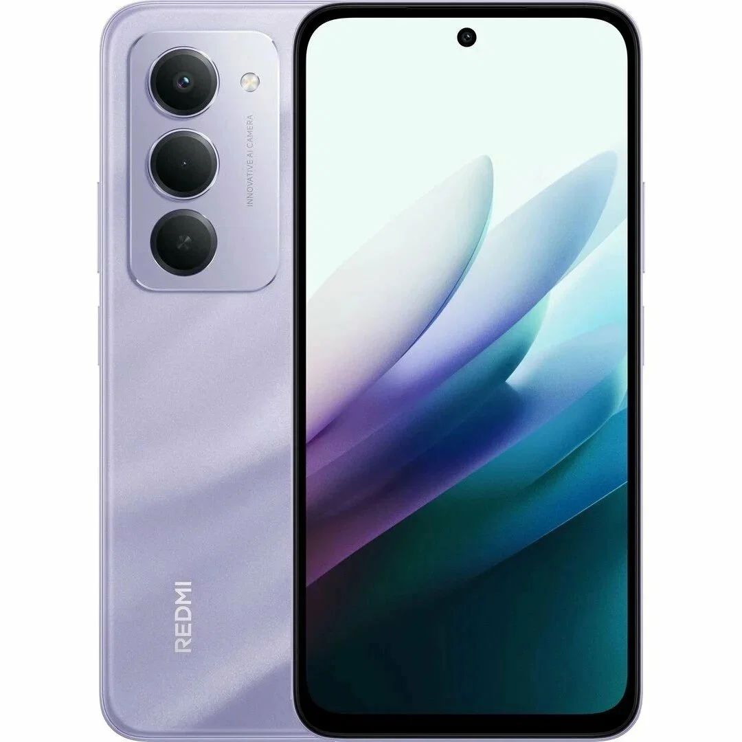 Смартфон Xiaomi Redmi 15 4G, 8/256 ГБ, Sandy Purple / Фиолетовый