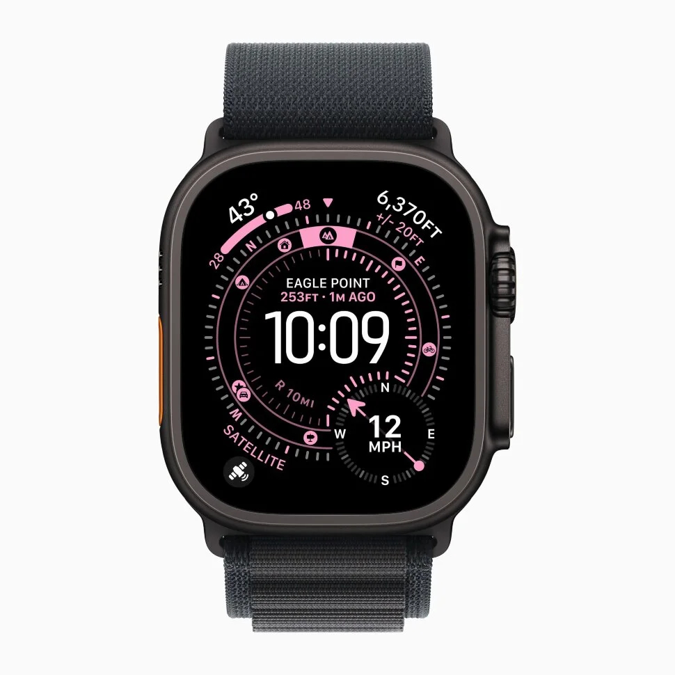 Смарт-часы Apple Watch Ultra 3, 49 мм, ремешок Alpine Loop, Чёрный титан / Black Titanium Смарт-часы Apple Watch Ultra 3, 49 мм, ремешок Alpine Loop, Чёрный титан / Black Titanium