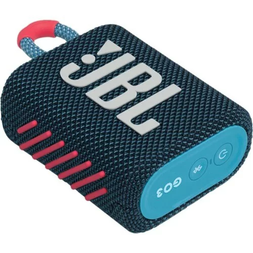 Портативная акустика JBL Go 3, сине-розовый Портативная акустика JBL Go 3, сине-розовый