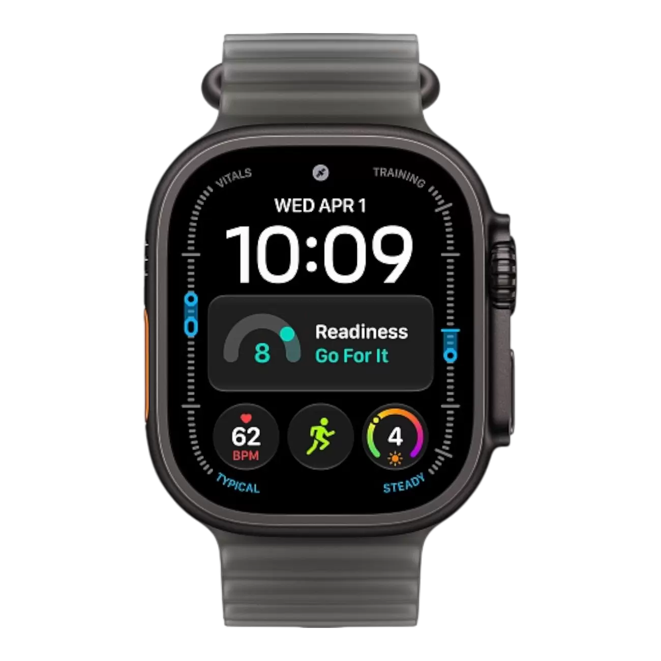 Умные часы Apple Watch Ultra 4 2026 Black Titanium, 49мм, Ocean Band