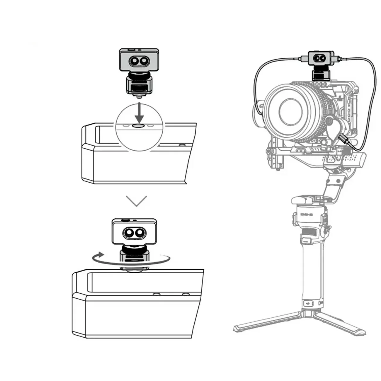 Система 3D-фокусировки: DJI Ronin 3D Focus System