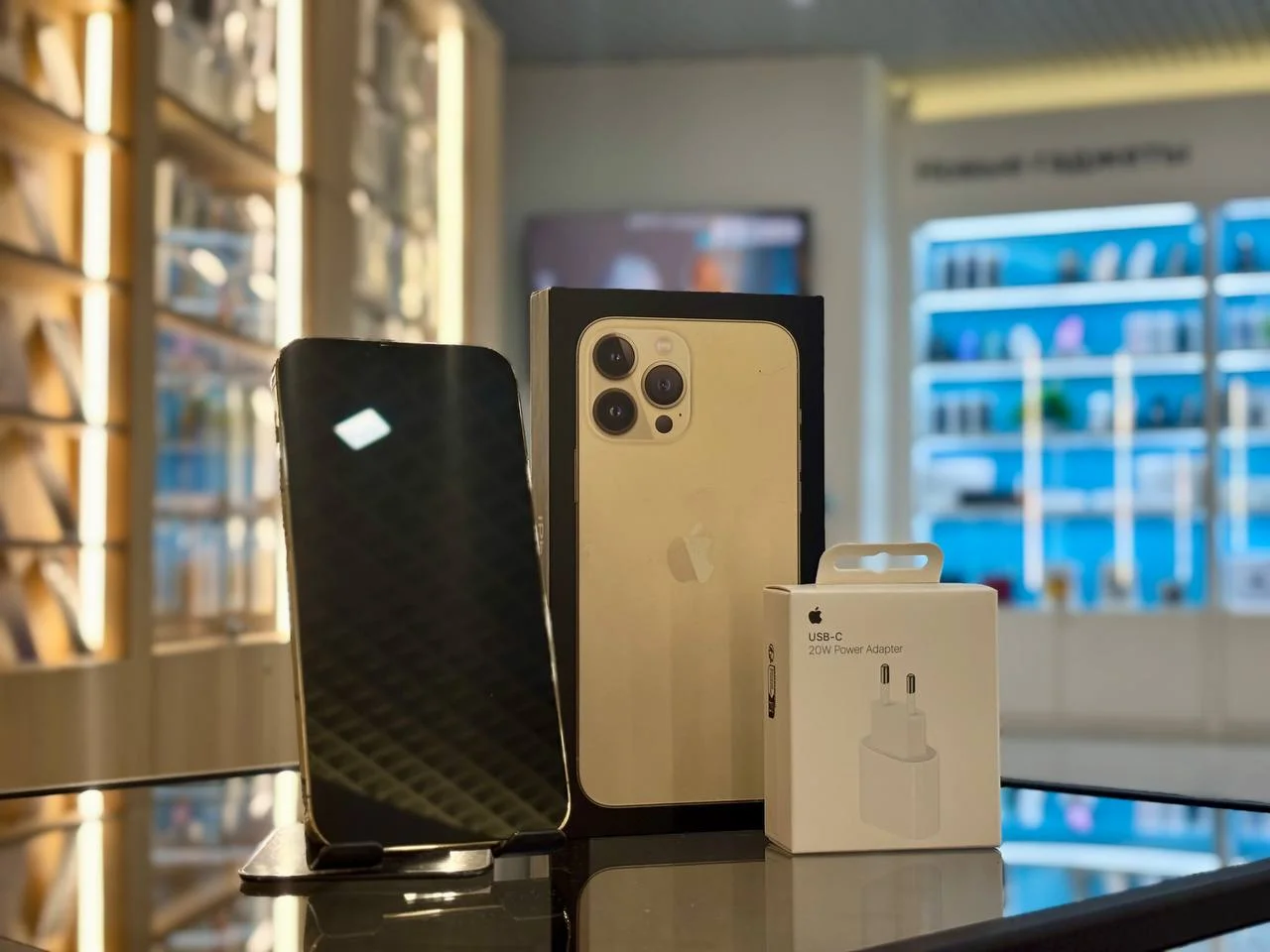 Смартфон Apple iPhone 13 Pro Max, Золотой, 256 ГБ / 1307*