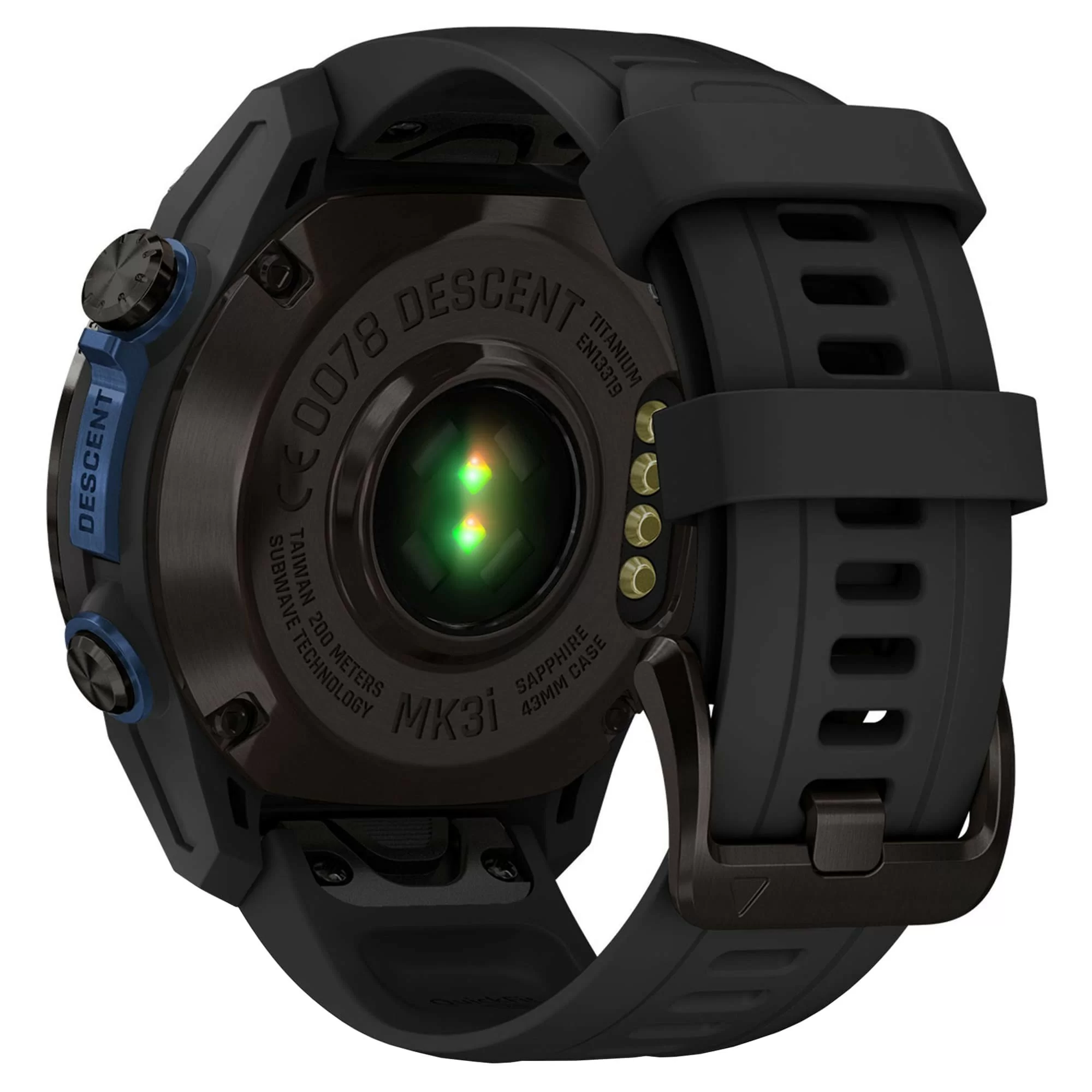Дайвинг-компьютер Garmin Descent Mk3i, 43 мм (Carbon Gray DLC Titanium / титановый корпус, цвет графит, Black Silicone Band / чёрный силиконовый ремешок) Дайвинг-компьютер Garmin Descent Mk3i, 43 мм (Carbon Gray DLC Titanium / титановый корпус, цвет графит, Black Silicone Band / чёрный силиконовый ремешок)