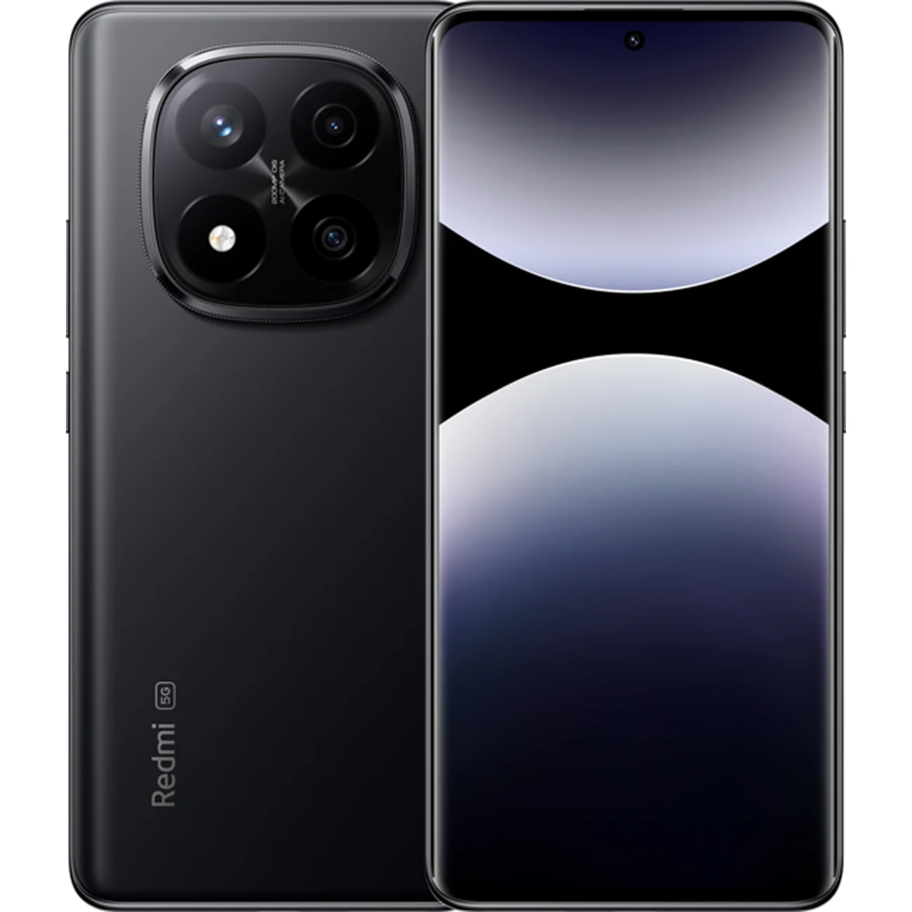 Смартфон Xiaomi Redmi Note 14 Pro Plus 5G, 8/256 ГБ, полуночный чёрный