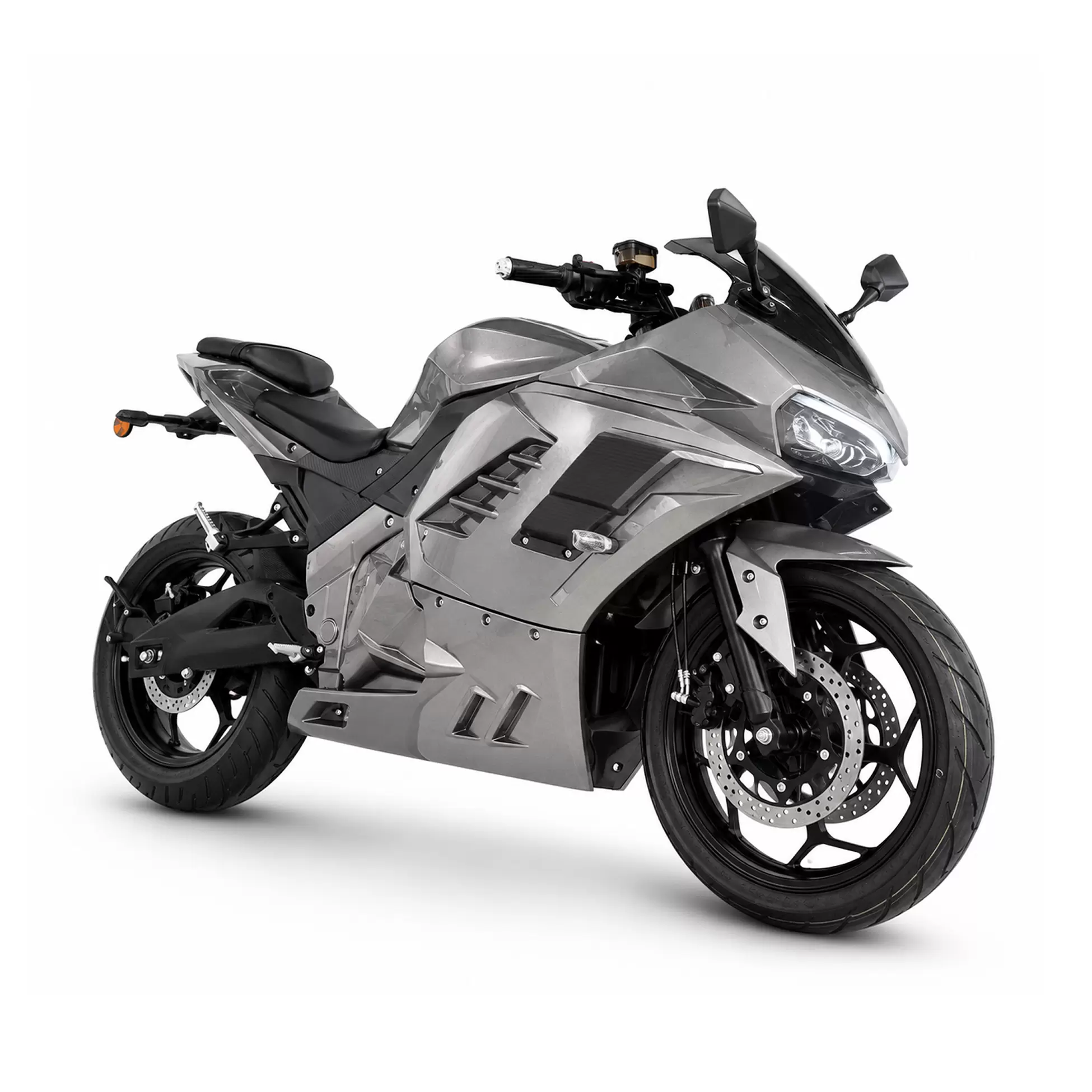 Электромотоцикл Ducati Panigale 2026, Серебристый, 8 кВт, аккумулятор 120 А·ч Электромотоцикл Ducati Panigale 2026, Серебристый, 8 кВт, аккумулятор 120 А·ч